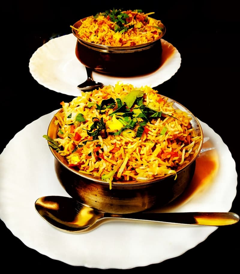 Prawns Fry Biryani
